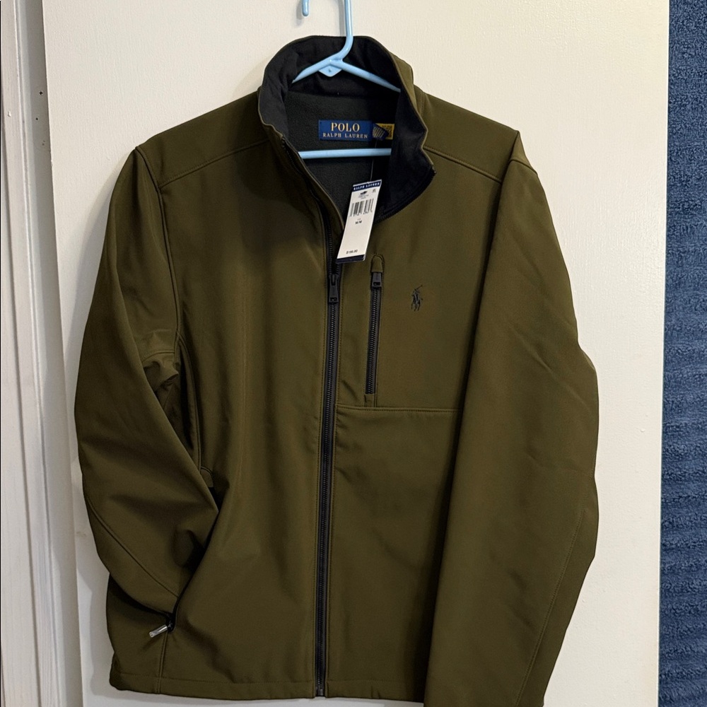 Polo by Ralph Lauren Olive Green Lightweight Softshell Jacket